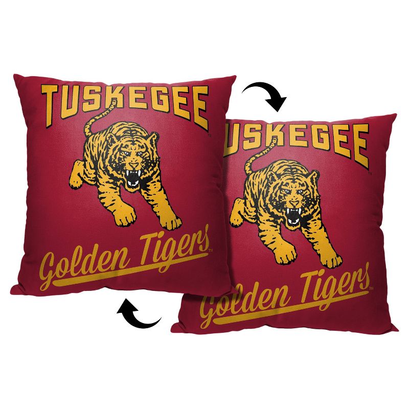 18&#34; x 18&#34; NCAA Tuskegee Golden Tigers Alumni Pillow, 2 of 4