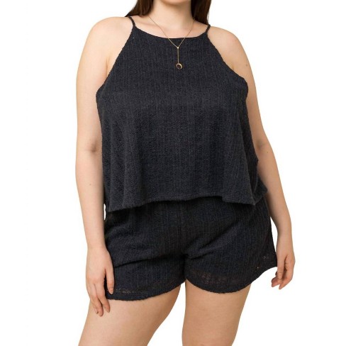 Women's Ahoy Romper - Plus Size - GILLI - image 1 of 4