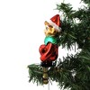Old World Christmas 2.5 Inch Christmas Pixie With Clip Ornament Elf Shelf Clip On Tree Ornaments - 2 of 3