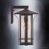 Urban Ambiance Luxury Craftsman Outdoor Wall Light,  16" x 9",  Olde Bronze Finish, UHP1153 - 4 of 4