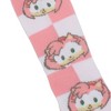 Sonic The Hedgehog 3D Plush Sonic & Amy Head Youth Girls 2-Pair Crew Socks - 3 of 4