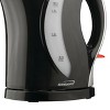 Brentwood 1.7 Liter Cordless Plastic Tea Kettle in Black and Silver - 3 of 4