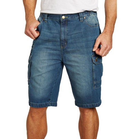 big mens jean shorts