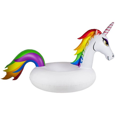 Great Choice Products Life-Size 40 Long Inflatable Unicorn