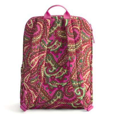 Рюкзаки Vera Bradley Women's Outlet Lighten Up Essential Large Backpack Capri Pink — фото 3