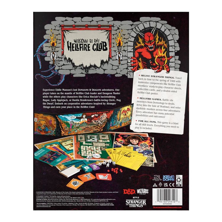 Wizards of the Coast Stranger Things: Welcome to the Hellfire Club, 2 of 7