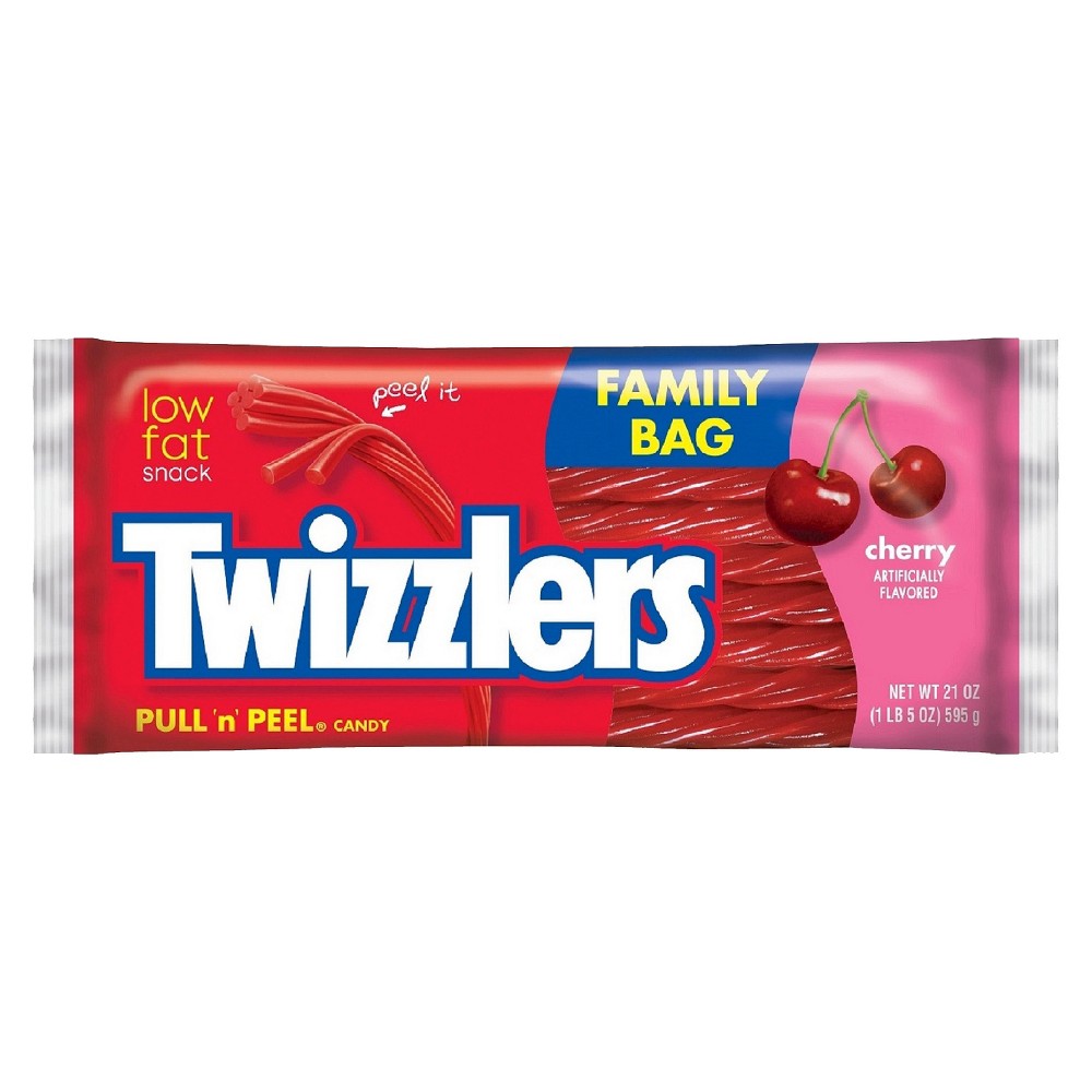 UPC 034000560509 product image for Twizzlers Pull 'n' Peel Cherry - 21oz | upcitemdb.com