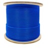 Monoprice Cat6A Plus Bulk Ethernet Network Cable - 1000 feet - Blue, Bare Copper, 650MHz, UTP, Solid, Riser-Rated (CMR), 23AWG, 10G - Entegrade Series - 2 of 4