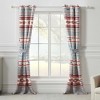 Kiva Western Curtain Panels Tiebacks Pair 42" x 84" by Greenland Home Fashion - 2 of 4