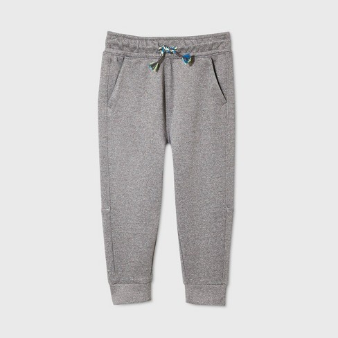 Carter's Toddler Boys Pull-On Joggers Gray Marl Blue Stripe NWT sweat pants 