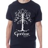 The Lord Of The Rings Mens' Movie Gondor White Tree Sleep Pajama Set Multicolored - 2 of 4