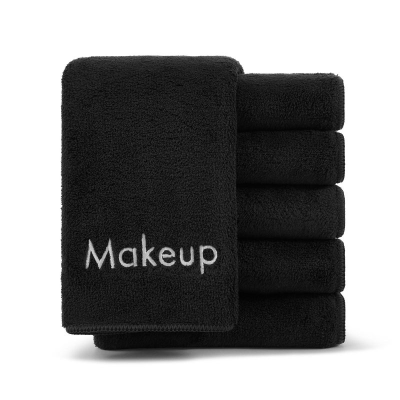 Arkwright Makeup Remover Fingertip Towels (Pack of 6) - Soft Coral Fleece Microfiber, 1 of 9