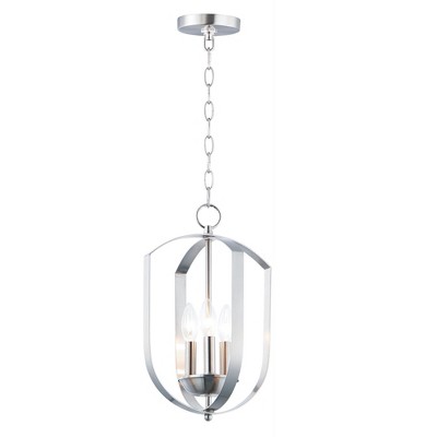 Maxim Lighting Provident 3 - Light Chandelier in  Satin Nickel