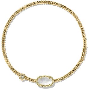 Grayson Crystal Stretch Bracelet, Gold Tone Fashion Jewelry with Sparkling Accents for Women - 1 of 4