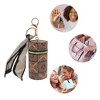 Unique Bargains Retro Lipstick Bag Handbag Charm Brown 1 Pc - 3 of 4