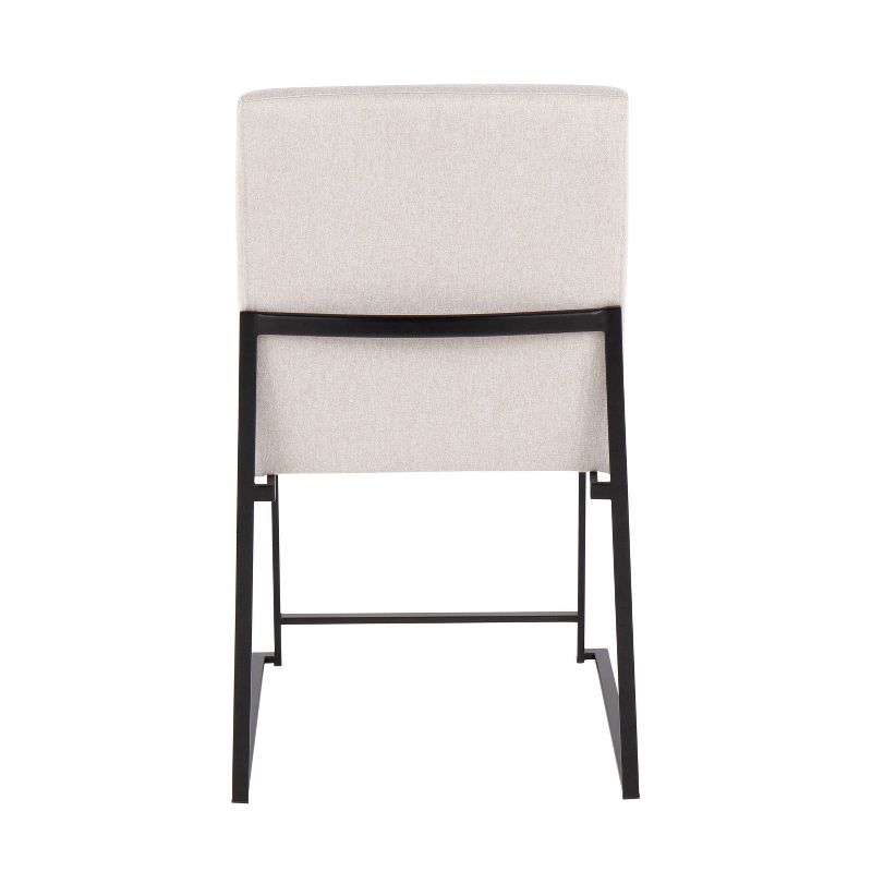 Set of 2 High Back Fuji Dining Chairs, 6 of 13