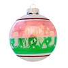 Christopher Radko 4.25 In Flocked Ball Ornament Shiny Brite Vintage Inspired Tree Ornaments - 2 of 3