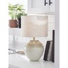 Signature Design by Ashley Waldish Metal Table Lamp, Cream and Beige Finish, 19" Height, Drum Shade - 2 of 4