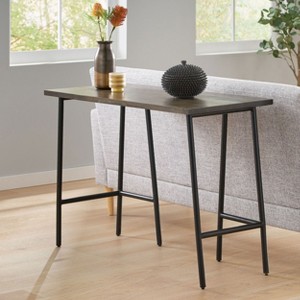 NicBex Console Table with Concrete Top,Stylish Minimalist Entryway Table,Modern Couch Table for Living Room - 1 of 4