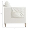 79.5" Sofa Couch Modern 3-Seater Sofa with Cushions Armrest Side Pocket for Living Room Home Office Apartment Beige - 4 of 4