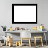 Amanti Art Basic Black Narrow Framed Dry Erase Magnetic Board - 4 of 4