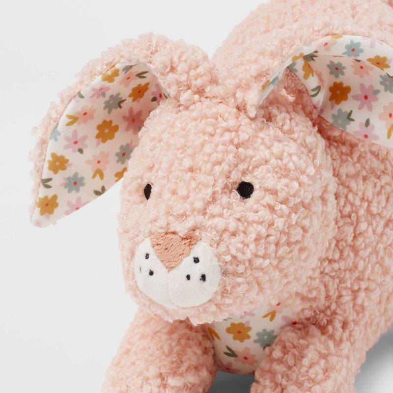 Kids&#39; Mini Plush Figural Pillow Bunny Pink - Pillowfort&#8482;, 4 of 9