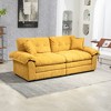 NicBex 84 Inch Loveseat Sofa Modern Upholstered Comfy Chenille Fabric Sofa Couch with 2 Throw Pillows for Living Room,Apartment - 4 of 4