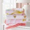 Muslin Swaddle Blankets Floral 3pk - Cloud Island™ Pink - image 2 of 4