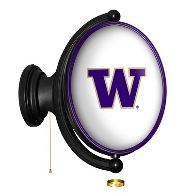 University Original Round Rotating Lighted Wall Sign