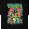 Men's Star Wars: The Mandalorian Wherever I Go He Goes Neon Poster T-Shirt - 2 of 4
