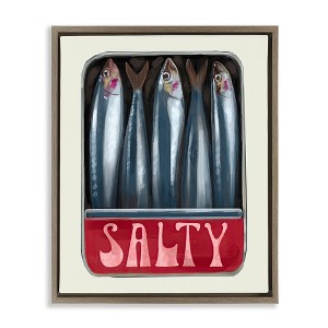 Stupell Industries Salty Sardines Can, 21" x 17" - 1 of 4