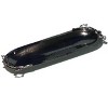 Jiallo  Sparkle Silver leaf long oval platter - 2 of 2
