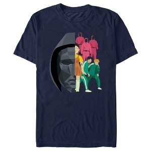 Men's Squid Game Abstract Characters T-Shirt - 1 of 4