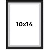 PosterPalooza | Photo Size Flat Silver Picture Frame - UV Acrylic, Foam Board Backing, Hanging Hardware - 2 of 4
