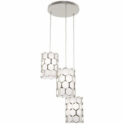 George Kovacs Lighting Missing Link 3 - Light Pendant in  Polished Nickel
