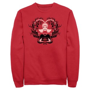 Men's Sleeping Beauty Evil Queen Your Heart Belongs To Me Sweatshirt - 1 of 4