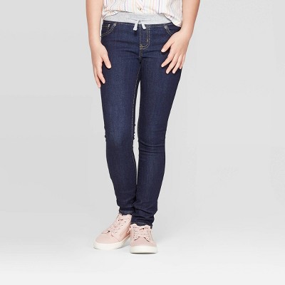 Girls' Knit Waist Jeans - Cat \u0026 Jack 