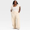 Women's Quilted Wide Leg Lounge Pants - Auden™ - 3 of 3