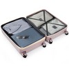 Kumasinova Hardshell ABS Luggage Set of 3,Lightweight Carry-On Spinner Suitcases with Cup Holder,Airline-Approved Luggage Set,20/24/28" - 2 of 4