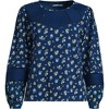 Lands' End Women's Long Sleeve Slub Pintuck Top - 3 of 4