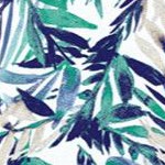 white watercolor palm