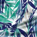 white watercolor palm