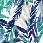 white watercolor palm