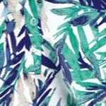 white watercolor palm