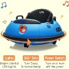 12V Ride On Bumper Car, Electric Toddlers Car with Remote Control, Safety Belt, Music, Flashing Lights, 360 Degree Spin - 2 of 4