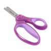 Fiskars 5" Sparkle SoftGrip Blunt Kids' Scissors Purple - 3 of 4