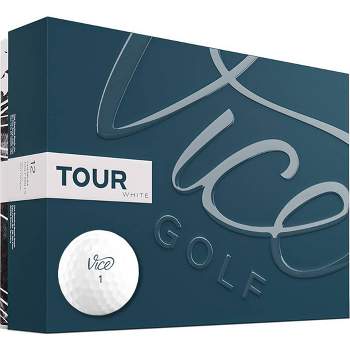 Vice Golf Tour Golf Balls - White 12pk