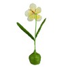 Northlight 19" Daisy Flower Artificial Spring Floral Table Top Decoration - Green/Yellow - 3 of 4