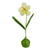 Northlight 19" Daisy Flower Artificial Spring Floral Table Top Decoration - Green/Yellow - image 3 of 4