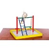 Prevue Pet Products Playpen Wood Tabletop Cockatiel Dlx 19x14.5 - 2 of 3